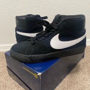 Men's Nike SB Zoom Blazer Mid Black - Size 8